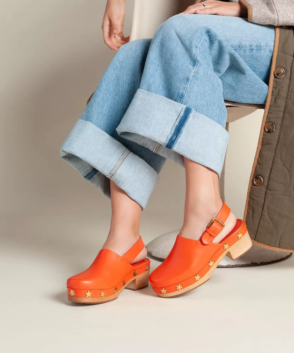 Shop Charlotte Stone Jona In Tangerine Flower